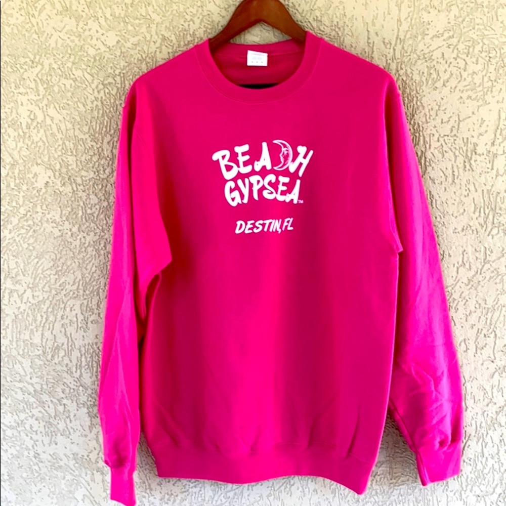 Beach gypsea crewneck sweatshirt